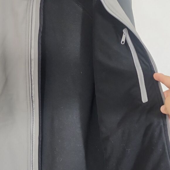 Marmot Gravity Two Tone Gray Performance Jacket with Stand-Up Collar Size M - Picture 9 of 11